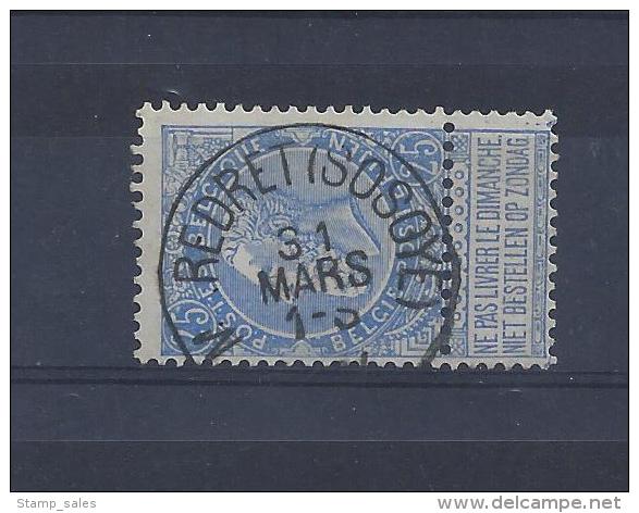 N°60 GESTEMPELD Maredret (Sosoye) SUPERBE - 1893-1900 Fine Barbe