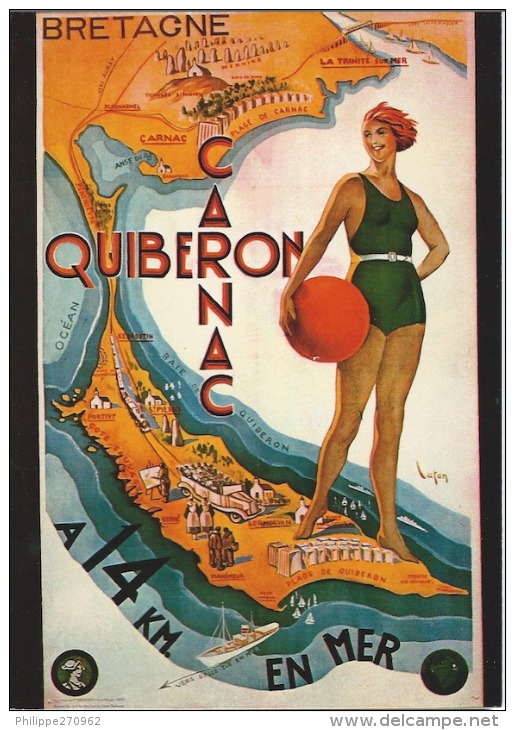 Carnac Quiberon - A 14 Km En Mer - Quiberon