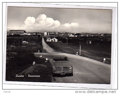 VR297 CARTOLINA FOGGIA LUCERA PANORAMA - Foggia