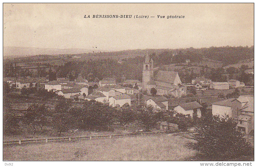 LOIRE LA BENISSONS DIEU VUE GENERALE - Autres & Non Classés