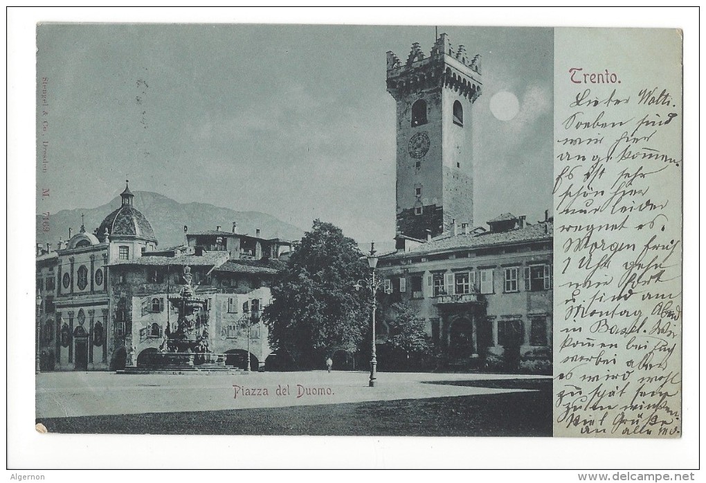 12016 -  Trento Piazza Del Duomo 1897 - Trento