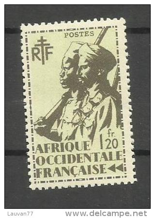 Afrique Occidentale Française  N°12 Neuf Avec Charnière* Cote 3.80 Euros - Ongebruikt