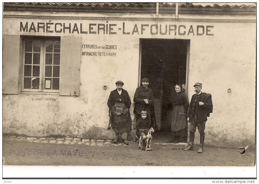 PONT DE LA MAYE - Ferrage D'une Mule - TOP CARTE - Autres & Non Classés