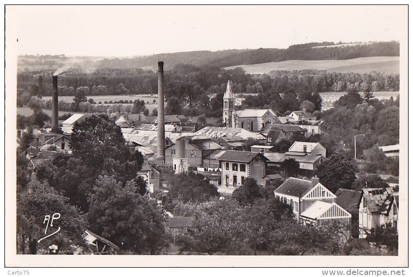 Bray-Lu 95 - Gare Chemins De Fer Usine - Bray-et-Lû