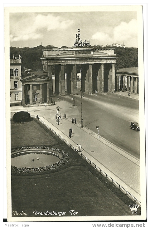 GERMANIA  BERLIN  Brandenburger Tor - Porta Di Brandeburgo