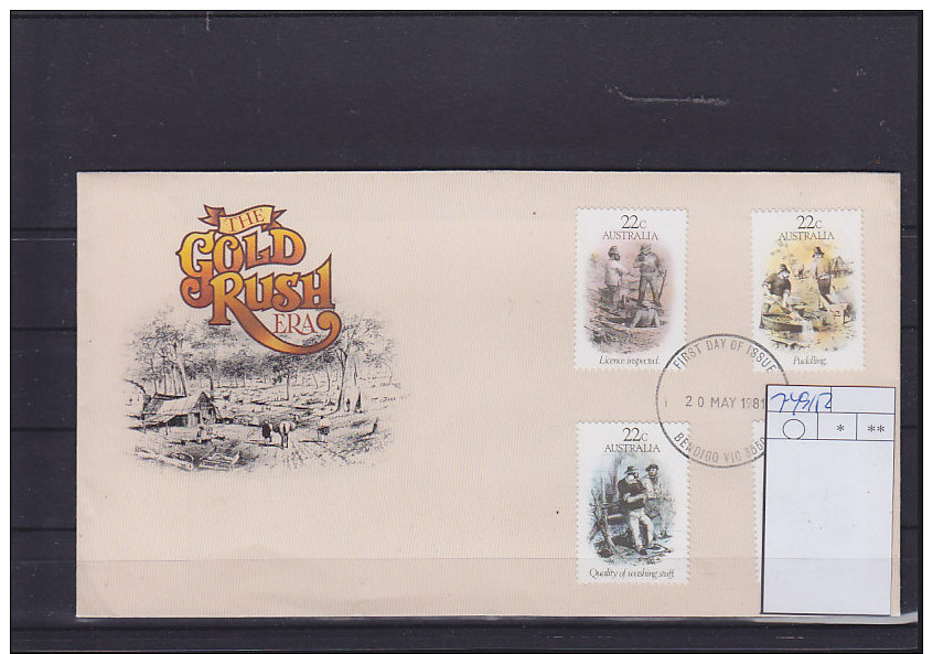 Australien Michel Cat.No FDC 749/752 Cls Bendigo - FDC