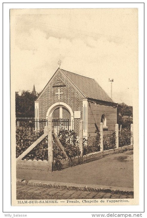CPA - HAM SUR SAMBRE - Praule, Chapelle De L'apparition  // - Jemeppe-sur-Sambre