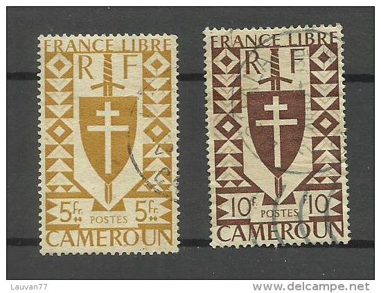 Cameroun N°260, 261 Cote 1.80 Euros - Used Stamps