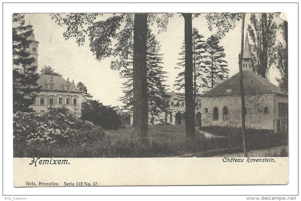 CPA - HEMIKSEM - HEMIXEM - Château Ravenstein - Kasteel  // - Hemiksem