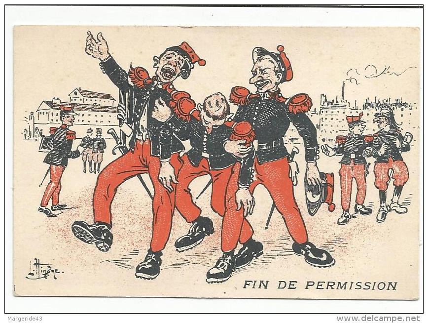 CHROMOS FARINE SALVY - HUMOUR MILITAIRE - FIN DE PERMISSION. - Andere & Zonder Classificatie