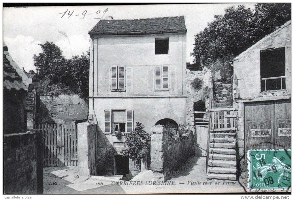 78, CARRIERES SUR SEINE, VIEILLE COUR DE FERME - Carrières-sur-Seine