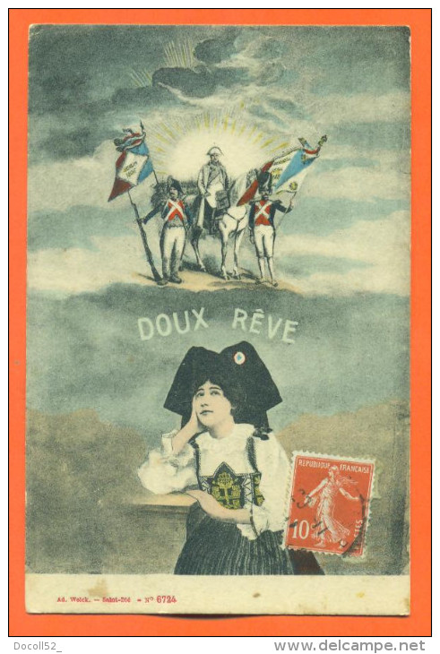 Dpt  67  Carte Patriotique  "  Doux Reve  " - Autres & Non Classés