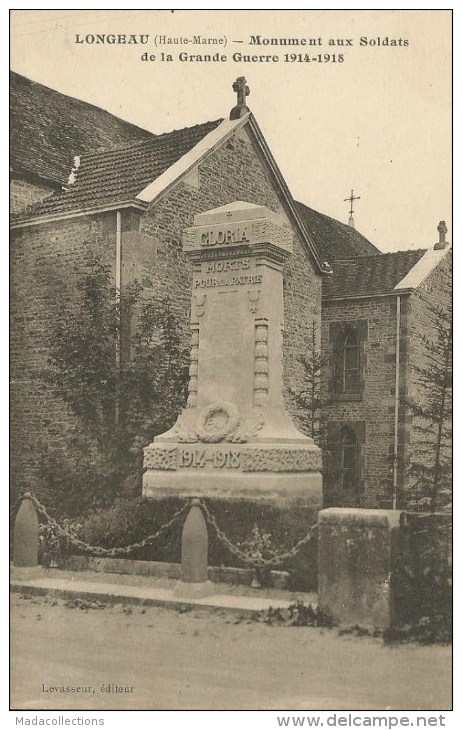 Longeau (Haute-Marne) Le Monument - Le Vallinot Longeau Percey