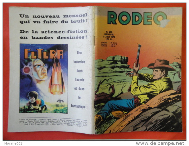 Rodeo  N° 252 LUG Petit Format   Bon état - Rodeo