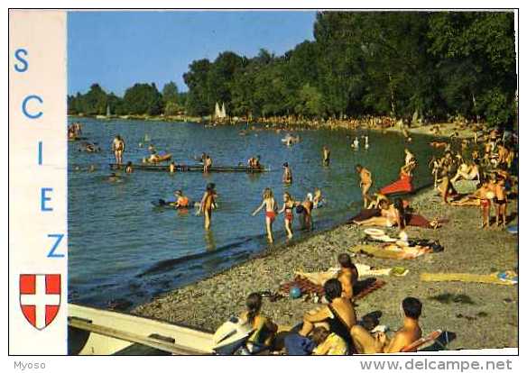 74  SCIEZ Plage Sur Les Bords Du Lac Leman - Sciez