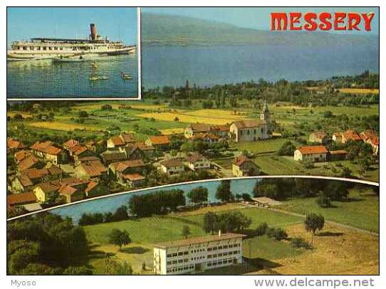 74  MESSERY Et Le Lac Leman, Bateau - Messery