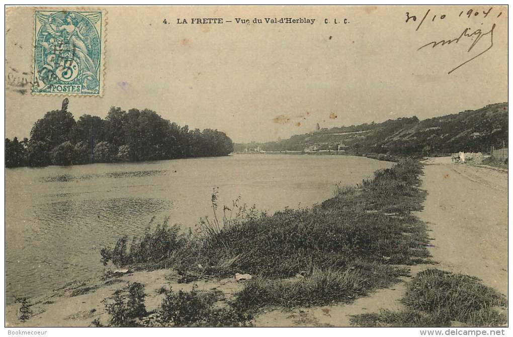 95  LA FRETTE     VUE  DU VAL D'HERBLAY - La Frette-sur-Seine