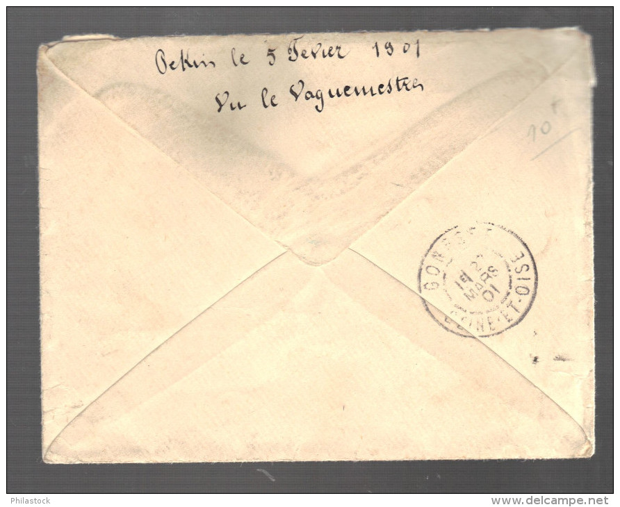 FRANCE 1901   Obl. S/lettre FM Corps Expéditionnaire De Chine - 1877-1920: Periodo Semi Moderno