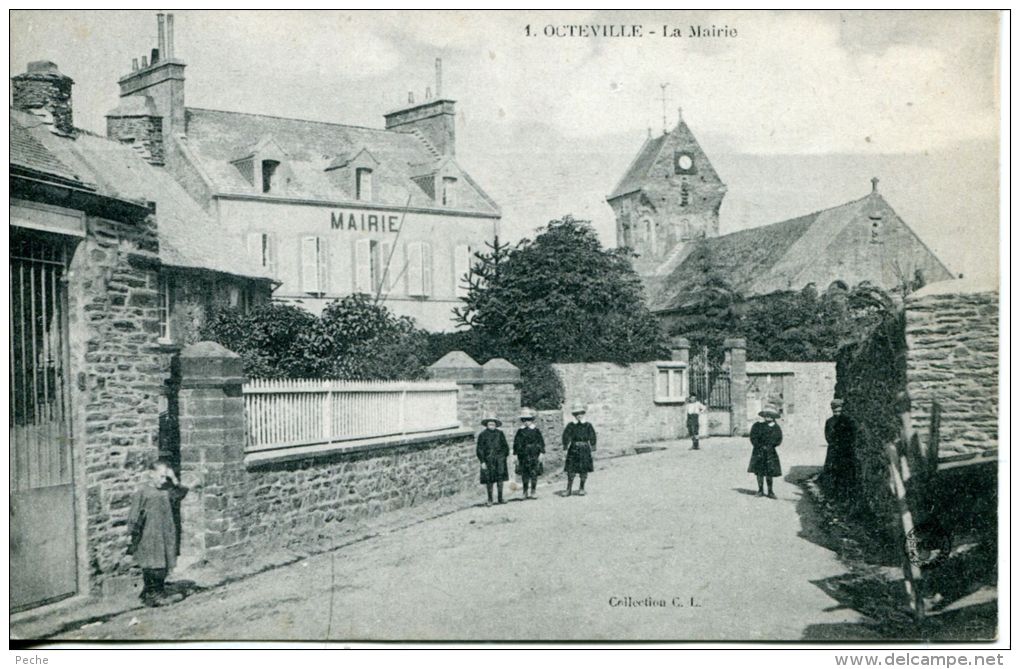 N°4669A -cpa Octeville -la Mairie- - Octeville