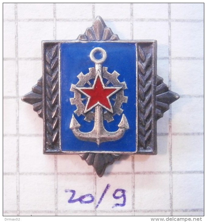 MILITARY NAVY TEHNICAL ACADEMY -  Yugoslav People´s Army ( JNA ) Yugoslavia / Marine - Militair & Leger