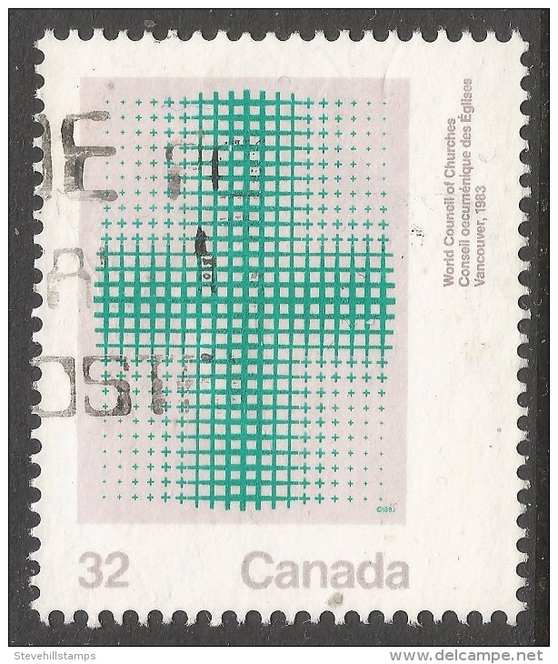 Canada. 1983 6th Assembly Of The World Council Of Churches, Vancouver. 32c Used. SG 1101 - Used Stamps