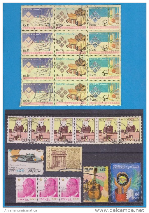 Lote De Sellos Usados / Lot Of Used Stamps  "MUNDIALES / WORLDWIDE"   S-1402 - Otros & Sin Clasificación