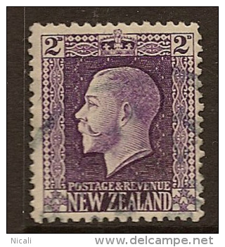 NZ 1915 2d Violet KGV SG 417a U ZP111 - Usati