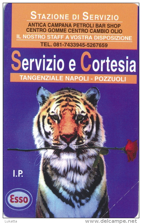 PRIVATA PUBBLICA C&C 3365 - Golden 273 NUOVA (mint) Esso Tigre - 3° Tipo - Private Riedizioni