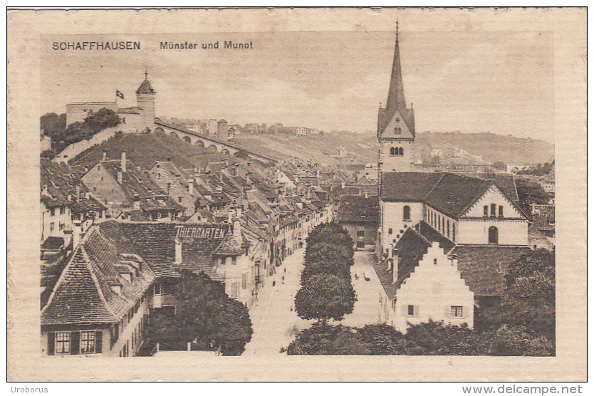 SWITZERLAND - Schaffhausen - Munster Und Munot - Autres & Non Classés