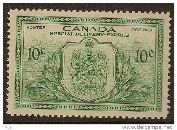 CANADA 1946 10c Special Delivery SG S15 UNHM YF43 - Special Delivery