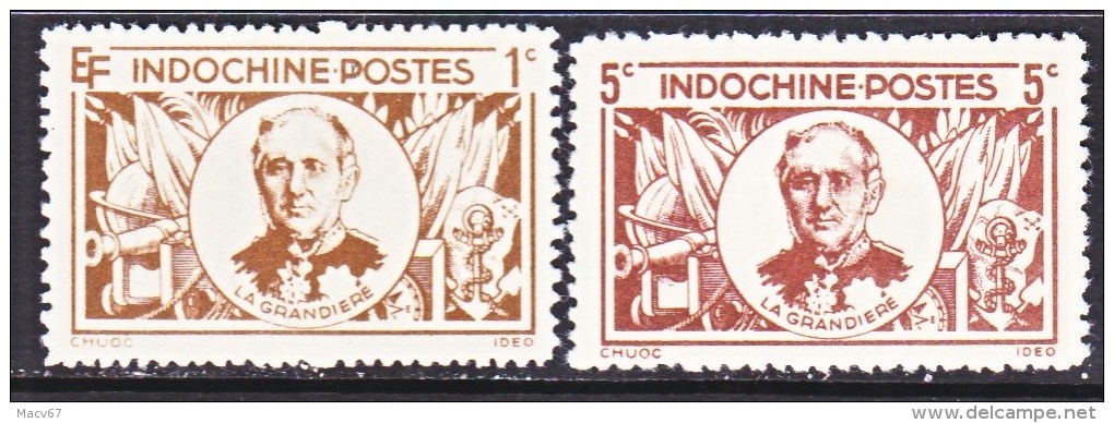 INDOCHINA   243-4     * - Unused Stamps