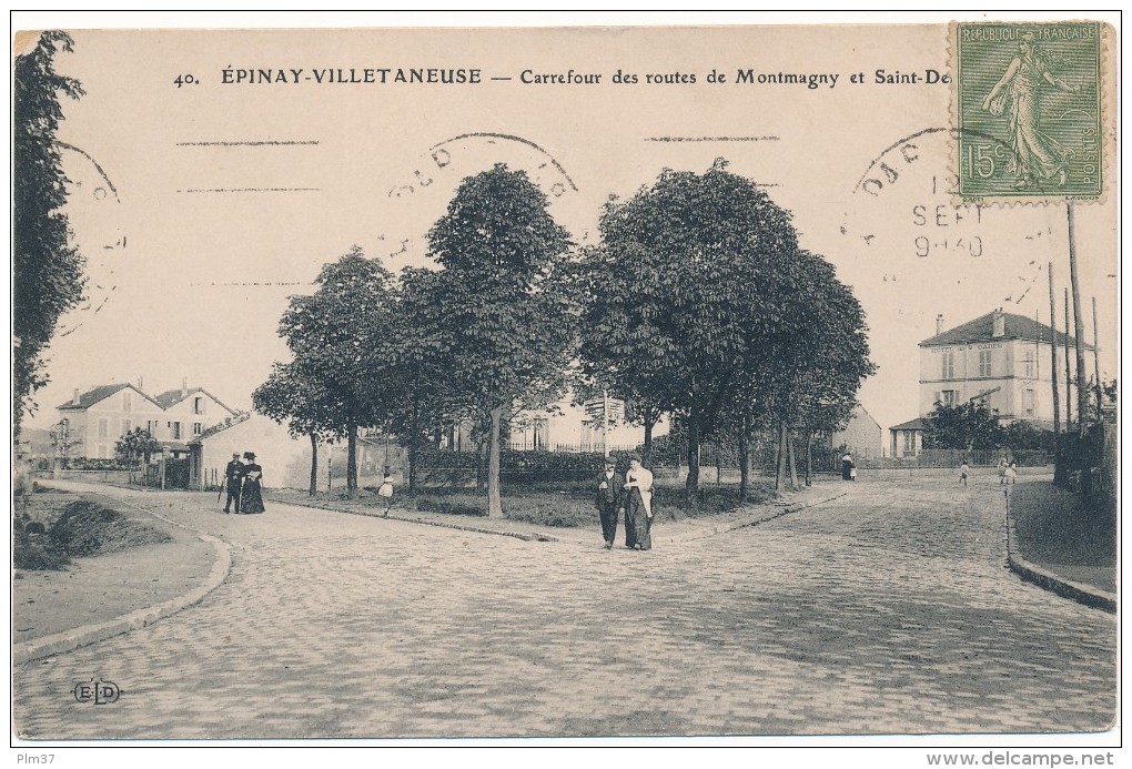 EPINAY VILLETANEUSE -  Carrefour Des Routes - Villetaneuse