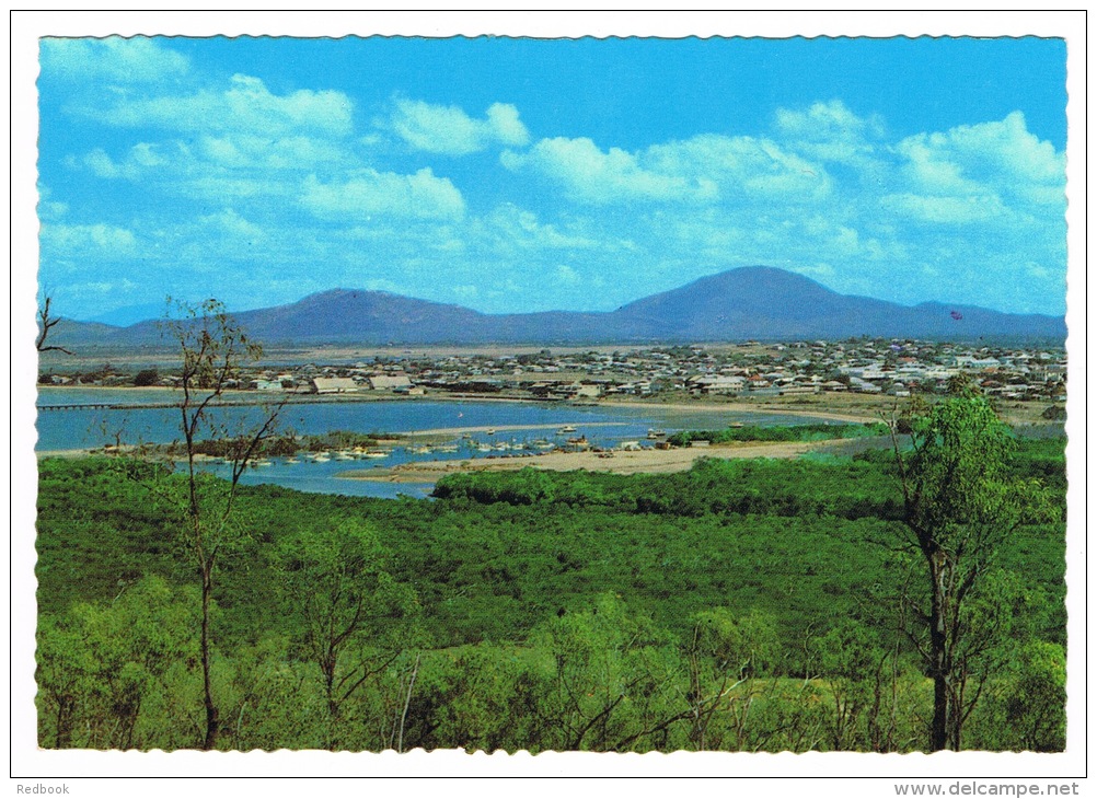 RB 1024 -  Australia Queensland Postcard -  Bowen - Overlooking The Craft Anchorage &amp; Township From Flagstaff Hill - Otros & Sin Clasificación
