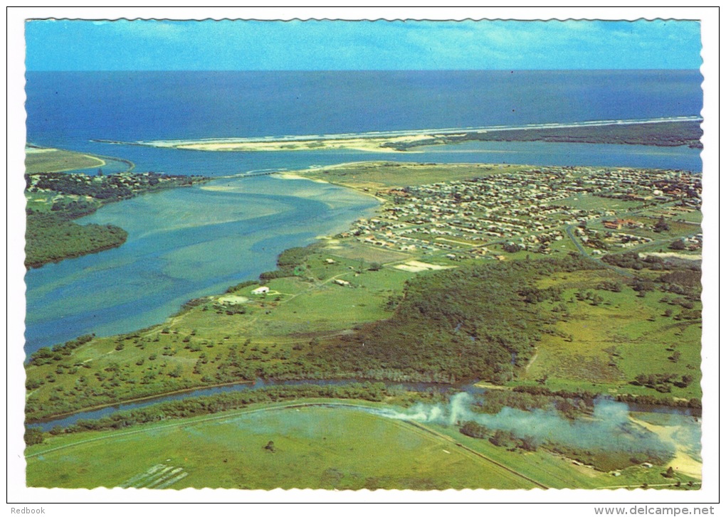 RB 1024 -  Australia New South Wales Postcard -  Aerial View Of Entrance To Richmond River - Ballina - Autres & Non Classés