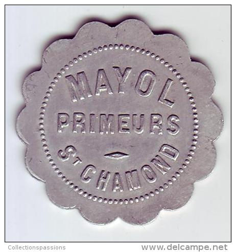 Monnaie De Nécessité - LOIRE 42 - St Chamond - Mayol Primeurs - 3 Francs - Monétaires / De Nécessité