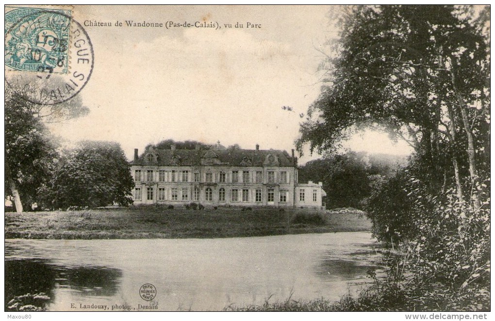 Château De WANDONNE ,vu Du Parc - 1907 - - Autres & Non Classés