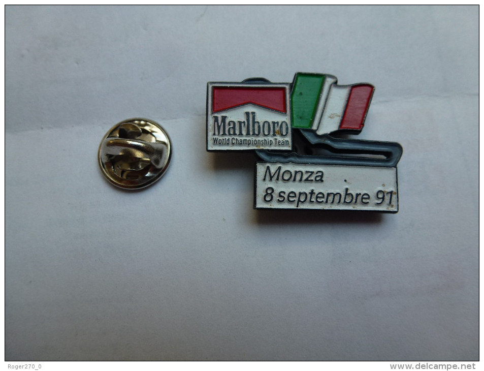 Beau Pin´s , Auto Formule 1 , Circuit De Monza , Tabac Marlboro - F1