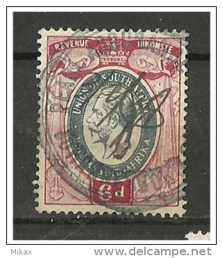 SOUTH AFRICA - Revenue Used Stamp - 6d - Nuova Repubblica (1886-1887)
