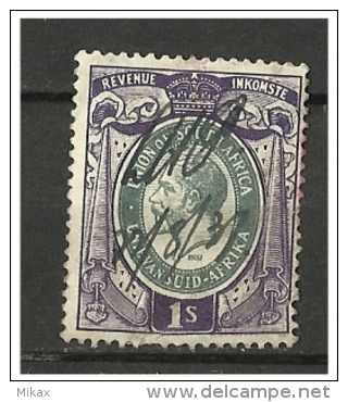 SOUTH AFRICA - Revenue Used Stamp - 1s - Nuova Repubblica (1886-1887)