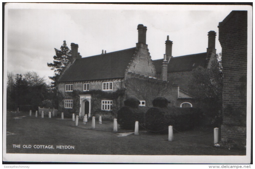 RP The Old Cottage, Heydon Norwich NR11 6AD Old Unused Plain Back Postcard - Other & Unclassified