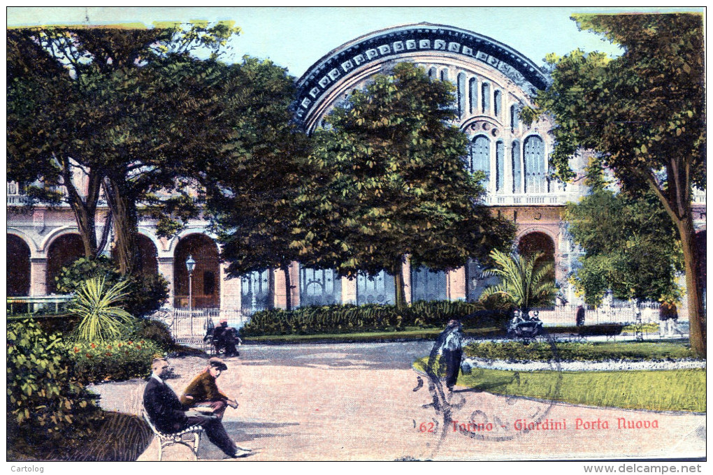 Torino. Giardini Porta Nuova - Parcs & Jardins