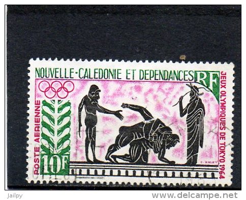 NOUVELLE-CALEDONIE   10 F     1964    Y&T: PA 76       Oblitéré - Used Stamps