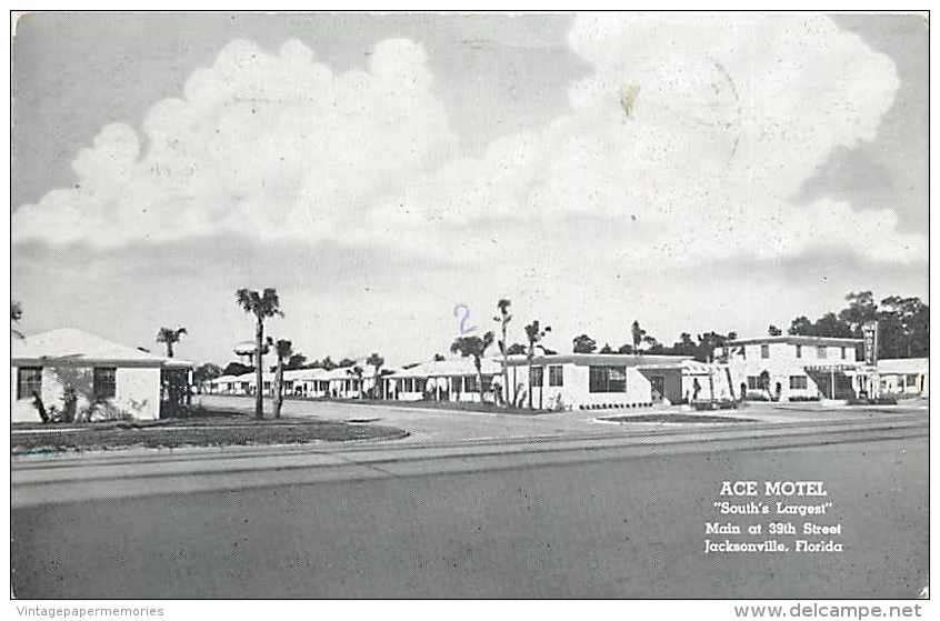 236759-Florida, Jacksonville, Ace Motel, Main At 39th Street, Ambrose - Jacksonville