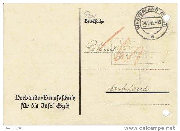 Deutsches Reich - Postkarte Echt Gelaufen / Postcard Used (D1193) - Briefe U. Dokumente