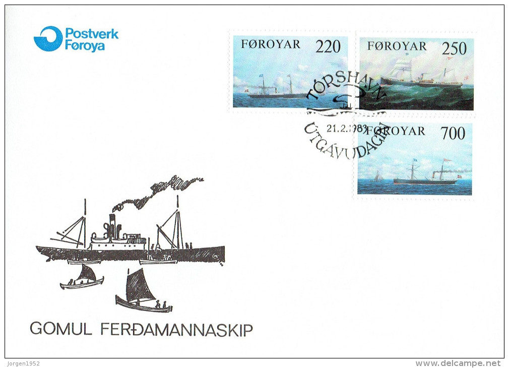 FAROE ISLANDS # FDC FROM YEAR 1983 - Faroe Islands