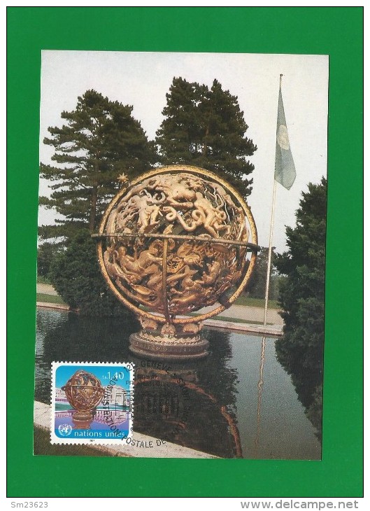 Vereinigte Nationen 1987 , Serie Ordinaire - Maximum Card - 30.1.1987 - - Cartes-maximum