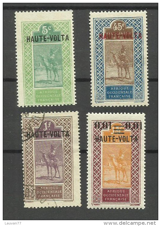 Haute-Volta N°4, 12, 15, 18 Cote 4 Euros - Gebruikt