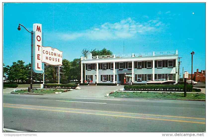 236789-Ohio, Cleveland, Colonial House Motel, Euclid Avenue, Curteichcolor No 7C-K1252 - Cleveland