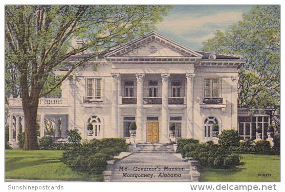 Governor's Mansion Montgomery Alabama - Montgomery