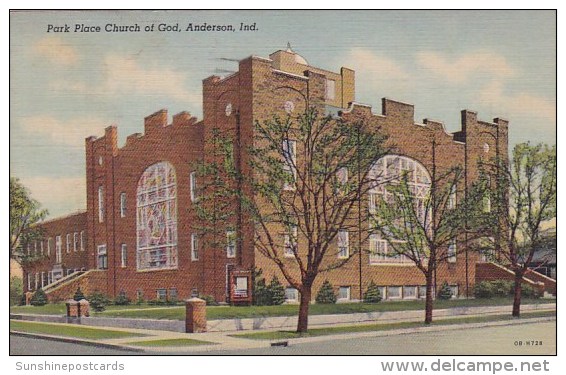 Park Place Church Of God Anderson Indiana 1947 - Anderson